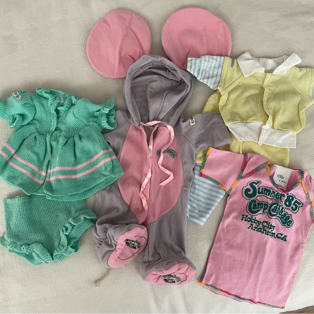 1980s cabbage patch clothes bundle
